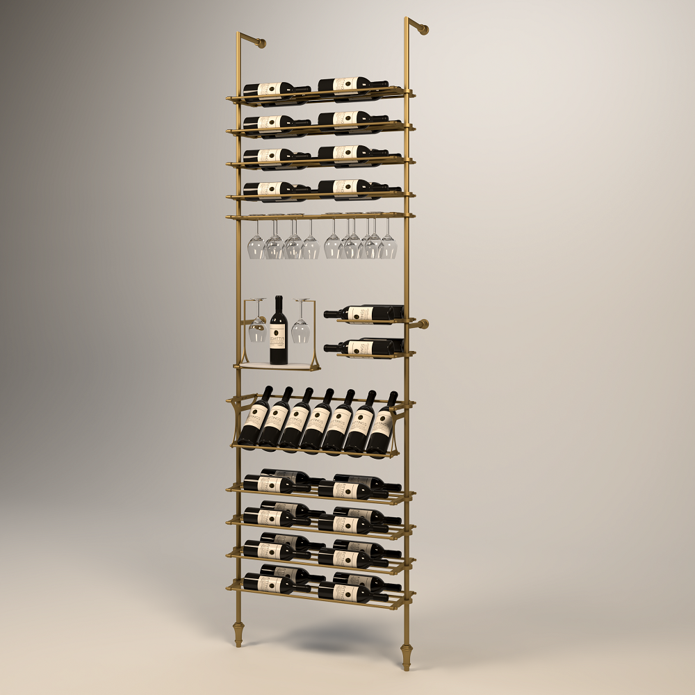 Provence Wine Wall - 45 Bottles