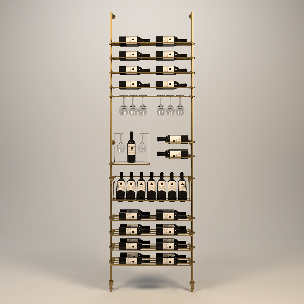 Provence Wine Wall - 45 Bottles