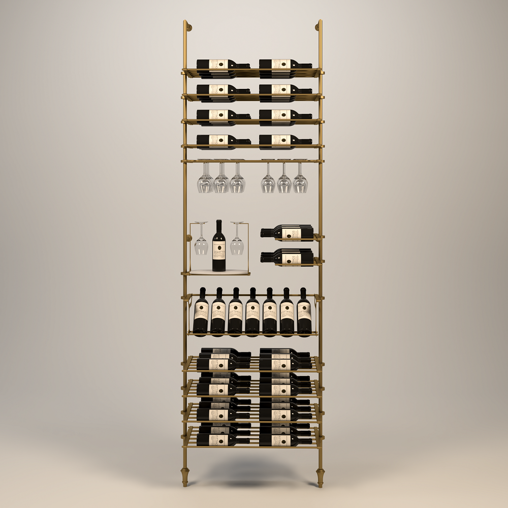 Provence Wine Wall - 63 Bottles