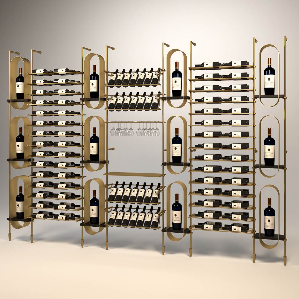 Umbria Wine Wall - 152 Bottles