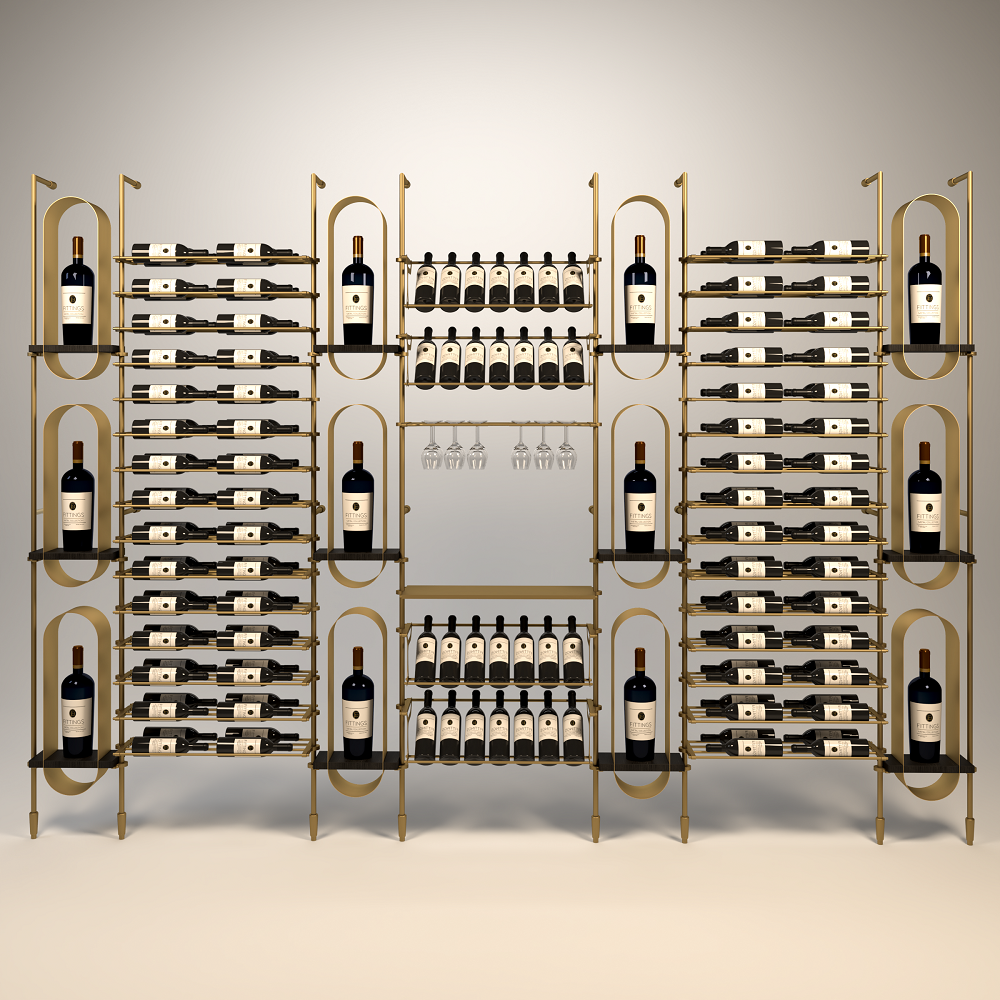 Umbria Wine Wall - 152 Bottles