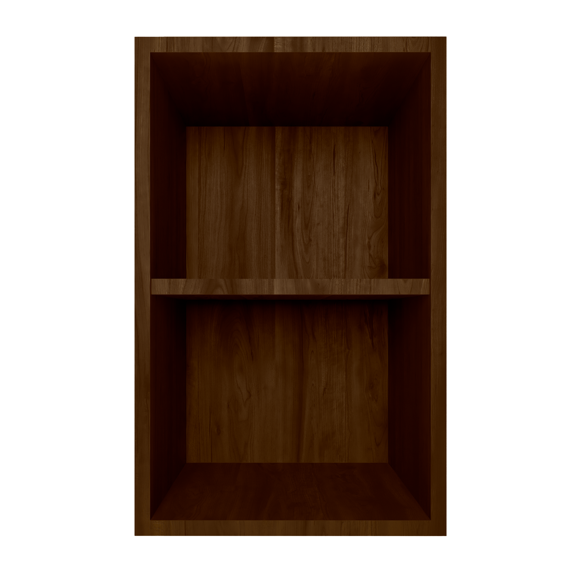 18" Deep Cabinet - Wood Door with Shelves