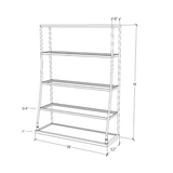 Wall Shelf - 5 Tier - Fittings Metal Collection