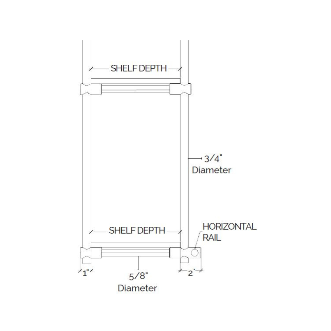 Bistro Shelf Depth