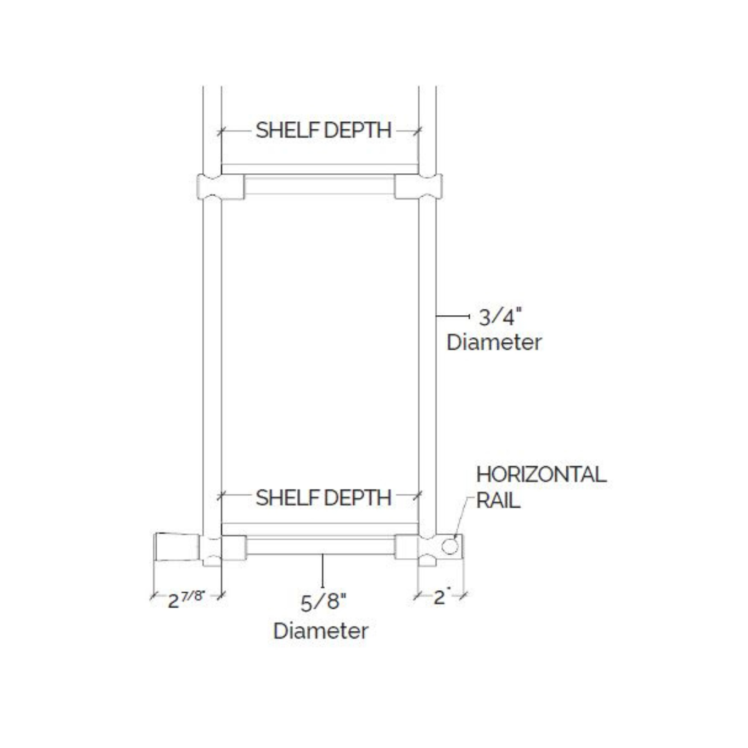 Bistro Shelf Depth