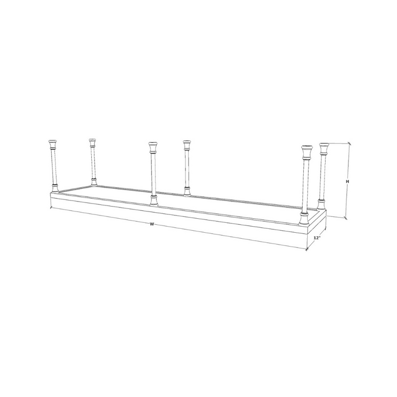 Ceiling Mount Shelving