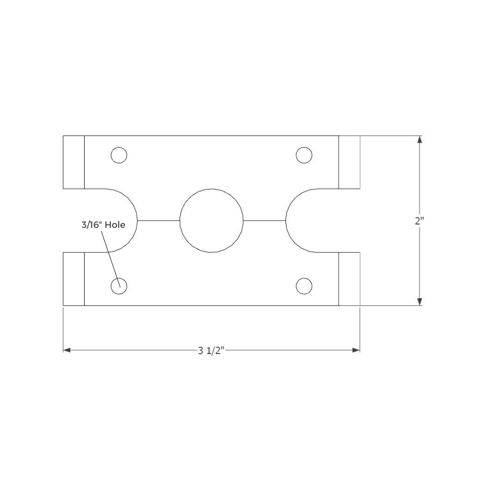 Mono Bracket Joining Plate