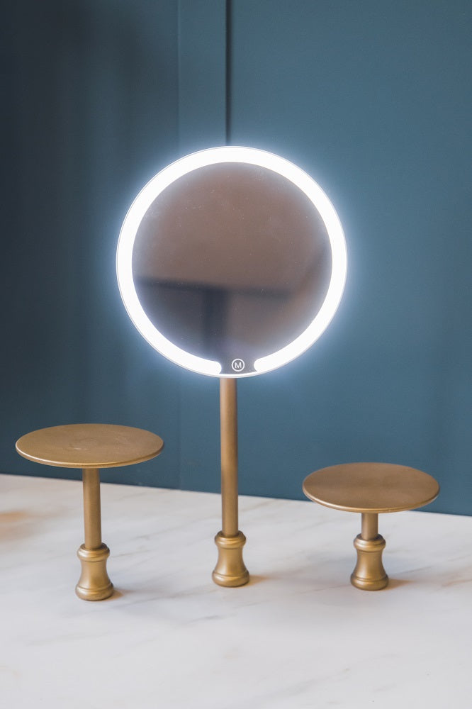 HD Lit Makeup Mirror Fittings Metal Collection