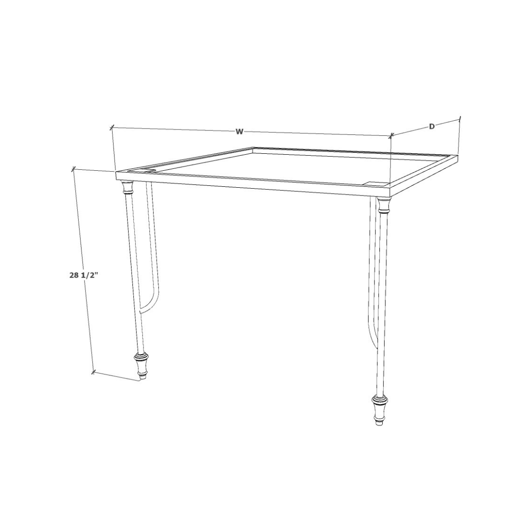 Open Table Extension – Fittings Metal Collection